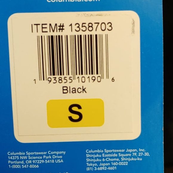 COLUMBIA Womens Black Full Zip Bomber Jacket NWT S - Picture 6 of 8